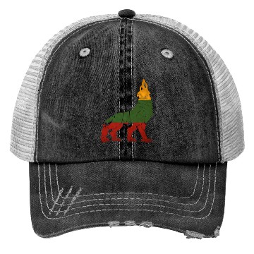 Discover Iron Wolf Lithuania Trucker Hats