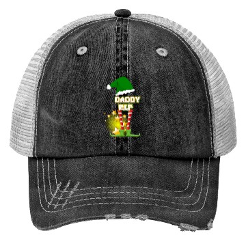 Discover Daddy Elf Daddy Elf Daddy Elf Trucker Hats