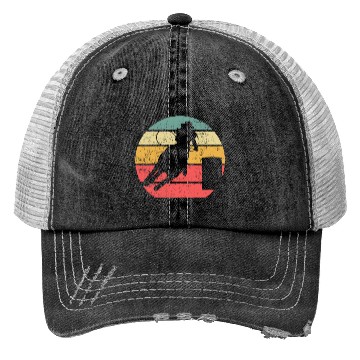 Discover Barrel Racing Retro Trucker Hats