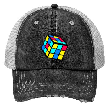 Discover 90s 80 Trendy Nostalgia Cube Trucker Hats