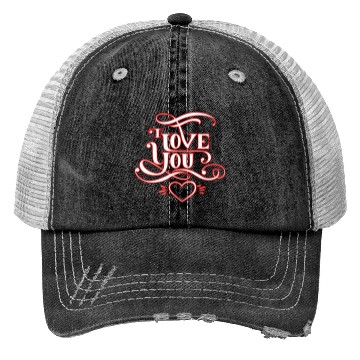 Discover I love you Trucker Hats