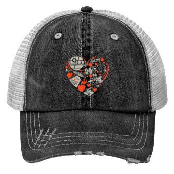Discover Star Wars Valentine s Day Heart Galaxy Trucker Hats