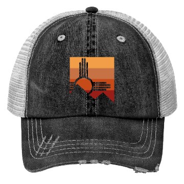 Discover Zia Sun New Mexico Zia Mountains Trucker Hats