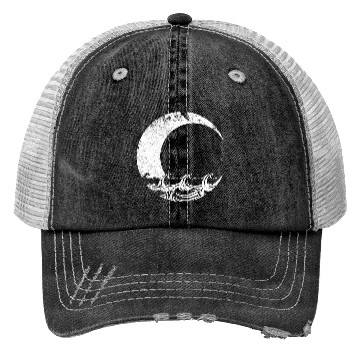 Discover Moon and Ocean Trucker Hats