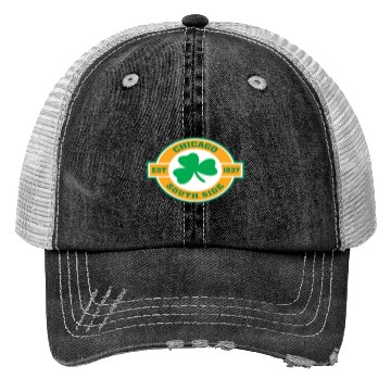 Discover Chicago South Side Irish Active Trucker Hats