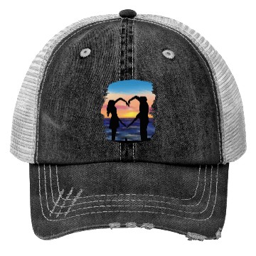 Discover romantic lover Trucker Hats