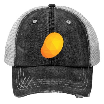 Discover Mango Low Poly Trucker Hats