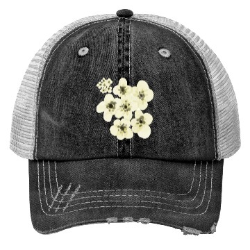 Discover abstract flower Trucker Hats