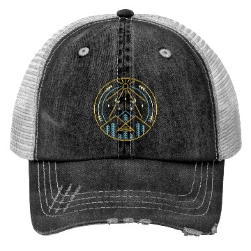 Discover Nature Abstract Geometry 3 Trucker Hats