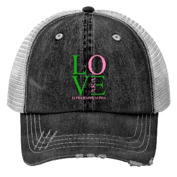 Discover Aka Trucker Hats Love Sorority Gift Alpha Kappa Aka Parap