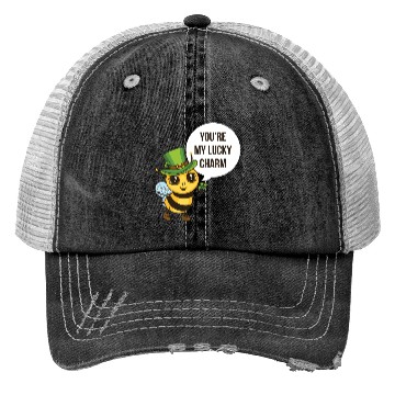 Discover Youre My Lucky Charm Funny St. Patrick's Day Gift Trucker Hats