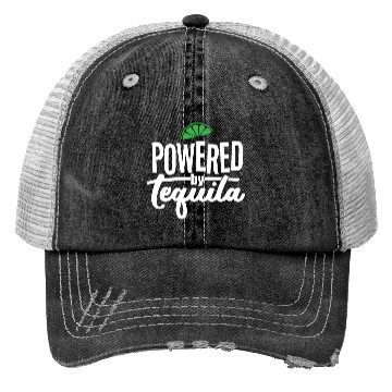 Discover Powered by Tequila Trucker Hats
