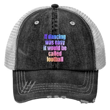 Discover Dance school dance lessons dancing couple Football Trucker Hats
