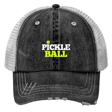 Discover Pickleball Awesome Pickleball Players Trucker Hats