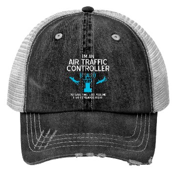 Discover Air Traffic Controller ATC Air Traffic Control Trucker Hats