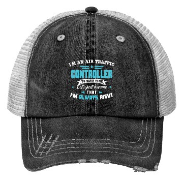 Discover Air Traffic Controller ATC Air Traffic Control Trucker Hats