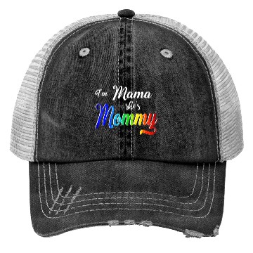 Discover Im Mama Shes Mommy Lesbian Mom Trucker Hats