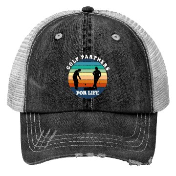 Discover golf partners for life Trucker Hats