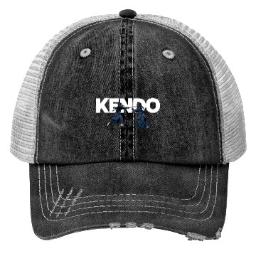 Discover Kendo Fighters Samurai Bogu Shina Ninja Katana Trucker Hats
