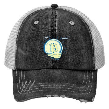 Discover Bitcoin Buy the Dip Trucker Hats