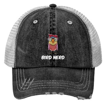 Discover Bird Nerd Trucker Hats