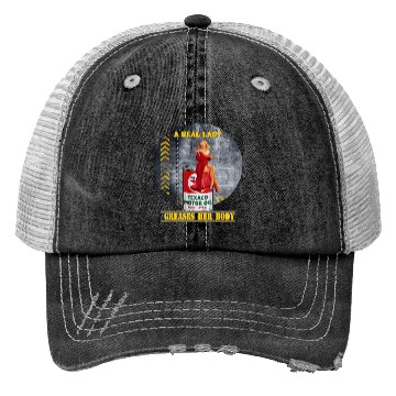 Discover A real lady, texaco Trucker Hats