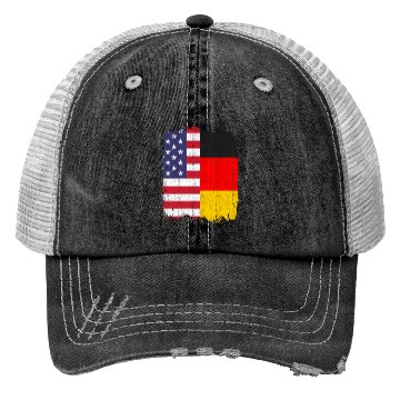 Discover German American US Flag Germany Trucker Hats