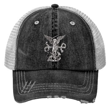 Discover Saint St Michael Catholic Archangel Angel Defender Trucker Hats