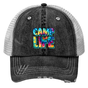Discover camp life,SUMMER Camp, fall camp,boy scouts,trekki Trucker Hats