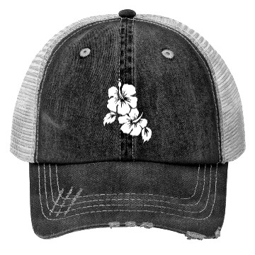 Discover Hawaiian Flower Trucker Hats
