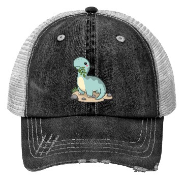 Discover Dinosaur Adventure - Brontosaurus Trucker Hats