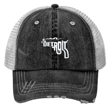 Discover Macs Detroit Smoking Gun Trucker Hats