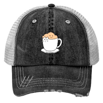 Discover Coffee Lover Caffeine Cat Lover Kity Kitten Pet Trucker Hats