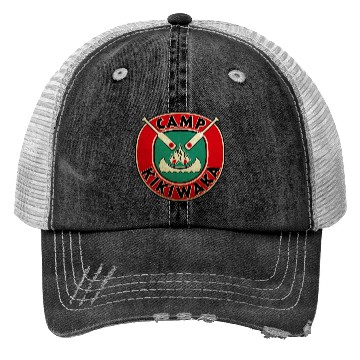 Discover Vintage Camp Kikiwaka Logo Trucker Hats