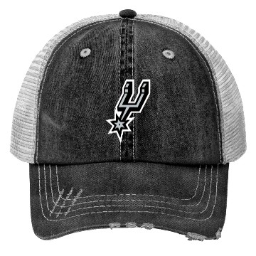 Discover San Antonio Spurs logo Trucker Hats
