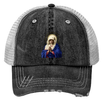 Discover Trucker Hats Holy Virgin Mary Trucker Hats