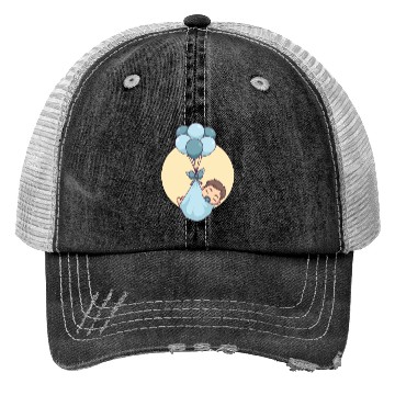 Discover Miscellaneous Baby Boy In Blue Trucker Hats
