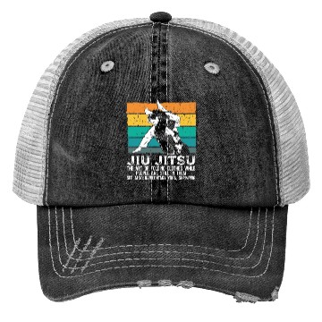 Discover Grappling Brazilian JiuJitsu BJJ Gifts Trucker Hats