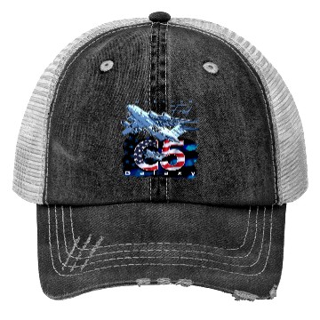Discover C5 Galaxy Us Air Force Aircraft Trucker Hats