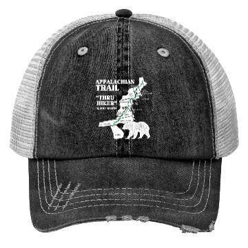 Discover Thruh Hiker, Appalachian Trail - US Trail Trucker Hats