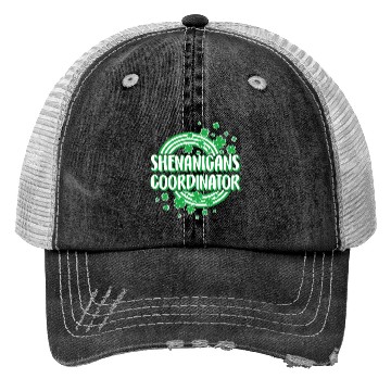 Discover St. Patricks Day Trucker Hats, Shenanigans Coordinator,