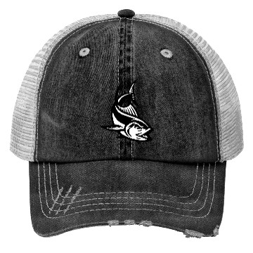 Discover fish Trucker Hats