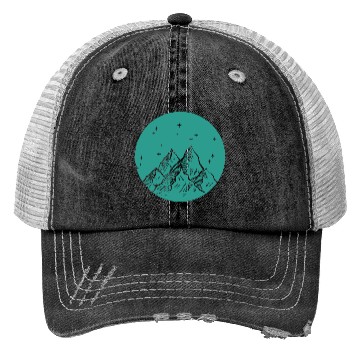 Discover Mountains Hiking Mountain Climbing Nature Skiing Trucker Hats