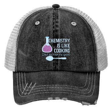 Discover Funny Chemistry Science Trucker Hats