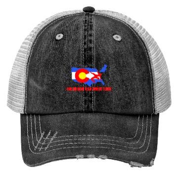 Discover Team USA Wrestling Colorado Division Trucker Hats