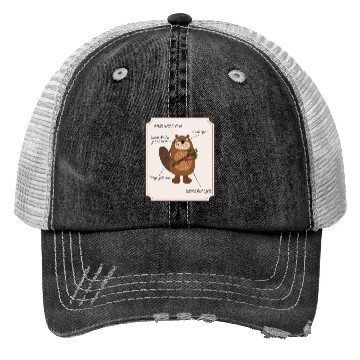 Discover Anatomy of a Beaver Trucker Hats