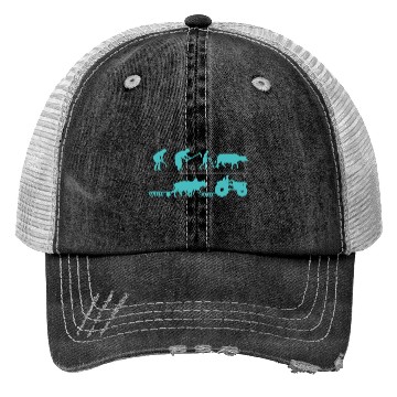 Discover Farm Farmer Rancher Drive Evolution Of Tractor Trucker Hats