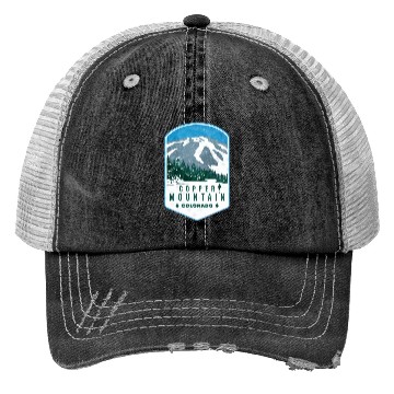 Discover Copper Mountain Colorado Ski Trucker Hats