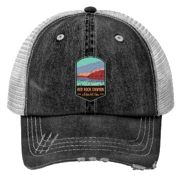 Discover Red Rock Canyon National Conservation Area 02 Trucker Hats