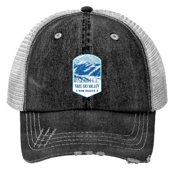 Discover Ski Taos Valley New Mexico Trucker Hats
